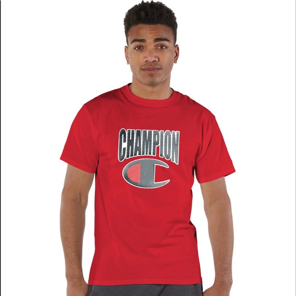 🆕 Champion Crewneck Tee - Picture 2 of 3